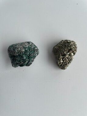 Pyrite Crystal Rough Stone Lot Natural Mineral Specimen Collection